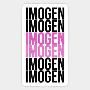 Fourth Wing Imogen Pink Sticker